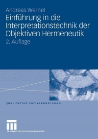 Cover image: Einführung in die Interpretationstechnik der Objektiven Hermeneutik 2nd edition 9783810041425