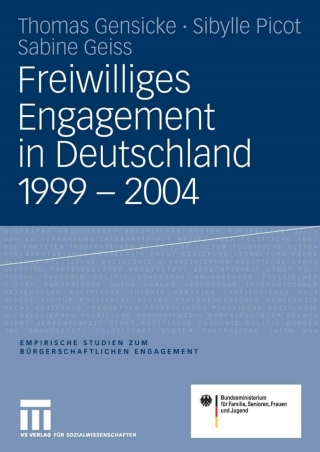 Cover image: Freiwilliges Engagement in Deutschland 1999 - 2004 9783531152578