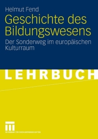 表紙画像: Geschichte des Bildungswesens 9783531147338