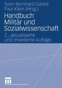 Cover image: Handbuch Militär und Sozialwissenschaft 2nd edition 9783531344461