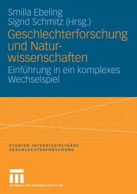 Titelbild: Geschlechterforschung und Naturwissenschaften 9783531149127