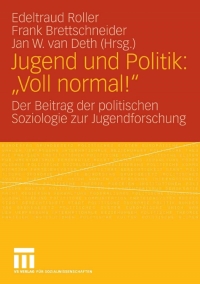 Omslagafbeelding: Jugend und Politik: "Voll normal!" 1st edition 9783531143835