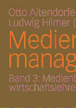Imagen de portada: Medienmanagement 1st edition 9783531139920