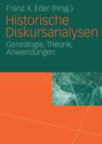 表紙画像: Historische Diskursanalysen 1st edition 9783531148724