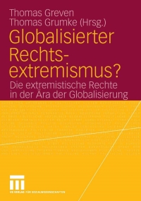 Imagen de portada: Globalisierter Rechtsextremismus? 1st edition 9783531145143