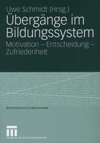 صورة الغلاف: Übergänge im Bildungssystem 1st edition 9783531148656