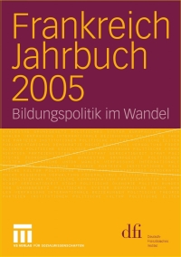 Imagen de portada: Frankreich Jahrbuch 2005 1st edition 9783531149233