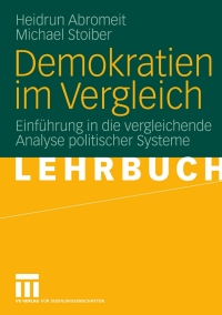 Cover image: Demokratien im Vergleich 9783531145440