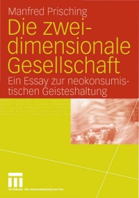 Cover image: Die zweidimensionale Gesellschaft 9783531148946