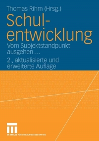 Imagen de portada: Schulentwicklung 2nd edition 9783531148571