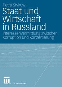 Cover image: Staat und Wirtschaft in Russland 9783531149165