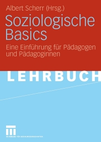 Cover image: Soziologische Basics 1st edition 9783531146218