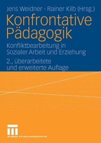 表紙画像: Konfrontative Pädagogik 2nd edition 9783531150109