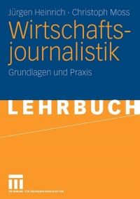 Immagine di copertina: Wirtschaftsjournalistik 9783531142098