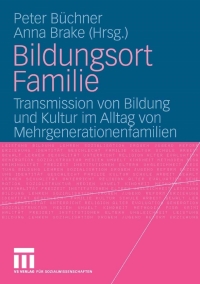 Imagen de portada: Bildungsort Familie 9783531146638