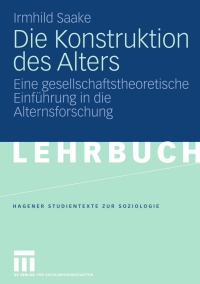 Titelbild: Die Konstruktion des Alters 9783531146775