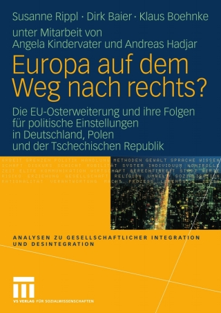 表紙画像: Europa auf dem Weg nach rechts? 9783531146911