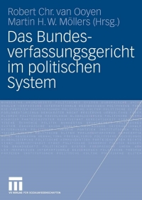 صورة الغلاف: Das Bundesverfassungsgericht im politischen System 1st edition 9783531147628