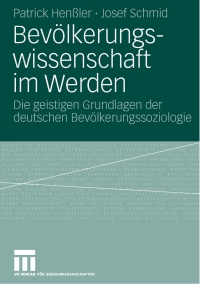 Cover image: Bevölkerungswissenschaft im Werden 9783531147932