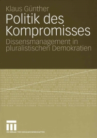 Cover image: Politik des Kompromisses 9783531148786