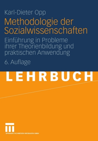 صورة الغلاف: Methodologie der Sozialwissenschaften 6th edition 9783531527598