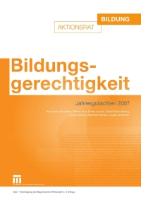 Imagen de portada: Bildungsgerechtigkeit 1st edition 9783531152660