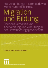 Cover image: Migration und Bildung 9783531148564