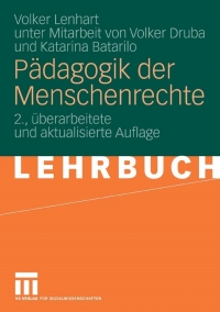 Cover image: Pädagogik der Menschenrechte 2nd edition 9783531149745