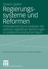 Titelbild: Regierungssysteme und Reformen 9783531150345