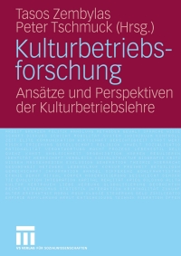 Imagen de portada: Kulturbetriebsforschung 9783531150635