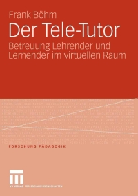 صورة الغلاف: Der Tele-Tutor 9783531150925