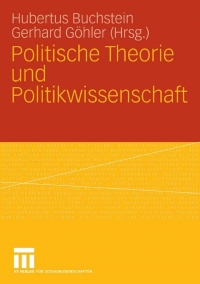 Cover image: Politische Theorie und Politikwissenschaft 1st edition 9783531151083