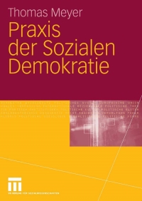 Cover image: Praxis der Sozialen Demokratie 9783531151793