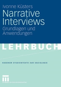 Cover image: Narrative Interviews 9783531152059