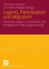 Titelbild: Jugend, Partizipation und Migration 1st edition 9783531152523