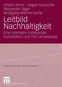 Cover image: Leitbild Nachhaltigkeit 9783531152752