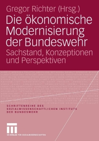 Cover image: Die ökonomische Modernisierung der Bundeswehr 9783531152769