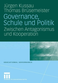 Imagen de portada: Governance, Schule und Politik 9783531152783