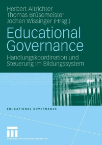 Imagen de portada: Educational Governance 9783531152790