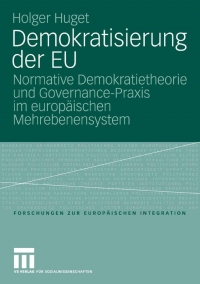 Cover image: Demokratisierung der EU 9783531152950