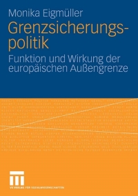 Cover image: Grenzsicherungspolitik 9783531153315