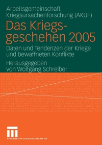 Imagen de portada: Das Kriegsgeschehen 2005 1st edition 9783531153407