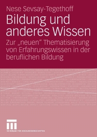 Cover image: Bildung und anderes Wissen 9783531153711