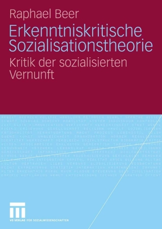 Cover image: Erkenntniskritische Sozialisationstheorie 9783531153995