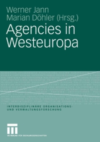 Cover image: Agencies in Westeuropa 1st edition 9783531154220