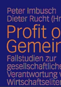 Cover image: Profit oder Gemeinwohl? 1st edition 9783531155074