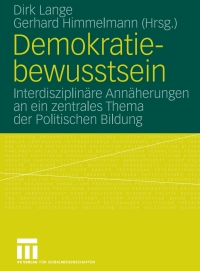 Imagen de portada: Demokratiebewusstsein 1st edition 9783531155258