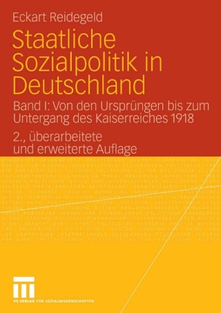 Cover image: Staatliche Sozialpolitik in Deutschland 2nd edition 9783531327808