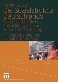 Cover image: Die Sozialstruktur Deutschlands 4th edition 9783531429236