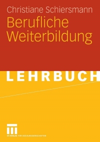 Cover image: Berufliche Weiterbildung 9783810038913